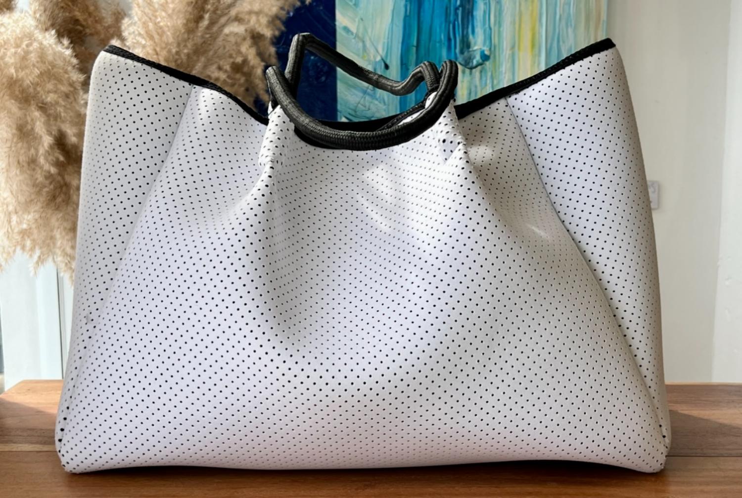 LFW-RIVAT-WH RIVA TOTE BAG WHITE - Image 1