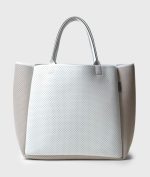 RIVIERA TOTE BAG BLEACHED SAND WHITE