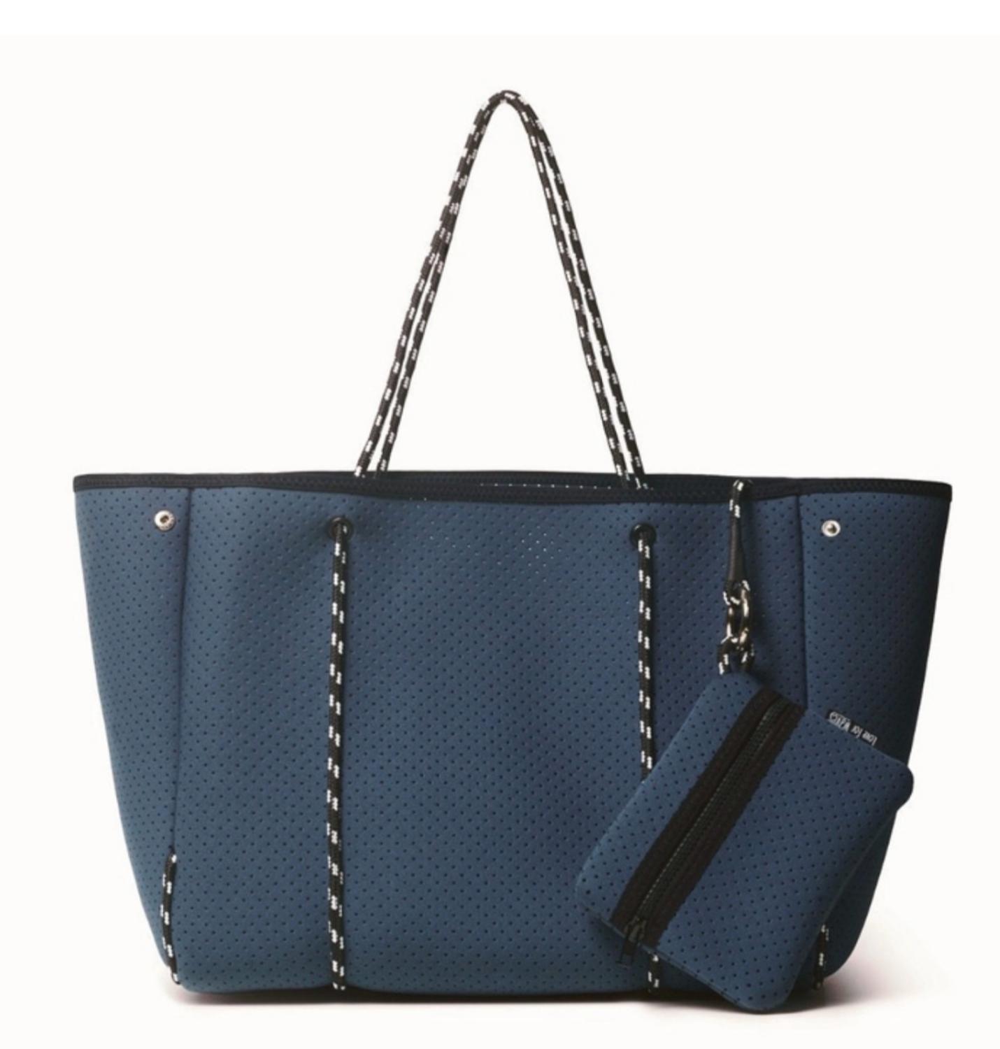 LFW-T-GBL CARRY TOTE BAG GREY BLUE - Image 1