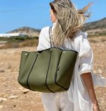 CARRY TOTE BAG KHAKI - Image 2